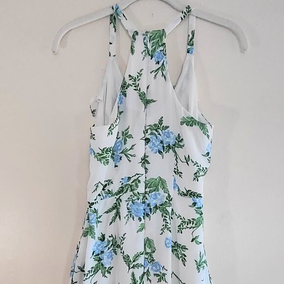 Disney Princess Faux Wrap Floral Dress Hi-Low Ruffles Fairy Whimsy Size XS - Picture 8 of 15